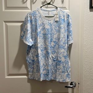 NEW INC international concepts TEE MENS SHORT SLEEVES SKULL PRINT SZ XL youths